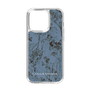 スリムプロテクションケース［ LAGUNAMOON - ボタニカル - Blue ］