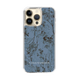 スリムプロテクションケース［ LAGUNAMOON - ボタニカル - Blue ］