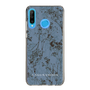 スリムプロテクションケース［ LAGUNAMOON - ボタニカル - Blue ］