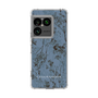 スリムプロテクションケース［ LAGUNAMOON - ボタニカル - Blue ］