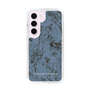 スリムプロテクションケース［ LAGUNAMOON - ボタニカル - Blue ］