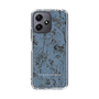 スリムプロテクションケース［ LAGUNAMOON - ボタニカル - Blue ］