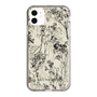スリムプロテクションケース［ LAGUNAMOON - ボタニカル - Beige ］