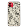 スリムプロテクションケース［ LAGUNAMOON - ボタニカル - Beige ］