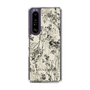 スリムプロテクションケース［ LAGUNAMOON - ボタニカル - Beige ］