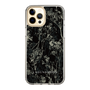 スリムプロテクションケース［ LAGUNAMOON - ボタニカル - Black ］