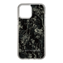 スリムプロテクションケース［ LAGUNAMOON - ボタニカル - Black ］