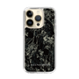 スリムプロテクションケース［ LAGUNAMOON - ボタニカル - Black ］