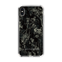 スリムプロテクションケース［ LAGUNAMOON - ボタニカル - Black ］