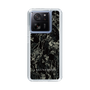スリムプロテクションケース［ LAGUNAMOON - ボタニカル - Black ］