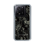 スリムプロテクションケース［ LAGUNAMOON - ボタニカル - Black ］