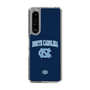 スリムプロテクションケース［ ノースカロライナ大学 - ロゴ - Navy ］