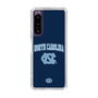 スリムプロテクションケース［ ノースカロライナ大学 - ロゴ - Navy ］