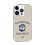 スリムプロテクションケース［ ジョージタウン大学 - Jack the Bulldog - gray ］