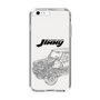 スリムプロテクションケース［ Jimny SUPER SUZY - Jimny Line drawing - White ］