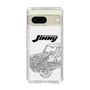 スリムプロテクションケース［ Jimny SUPER SUZY - Jimny Line drawing - White ］