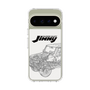 スリムプロテクションケース［ Jimny SUPER SUZY - Jimny Line drawing - White ］