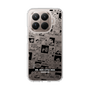スリムプロテクションケース［ Mr. Men Little Miss - モノトーン ］