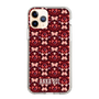 スリムプロテクションケース［ ANNA SUI - バタフライハーツ - レッド ］
