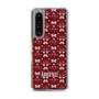 スリムプロテクションケース［ ANNA SUI - バタフライハーツ - レッド ］