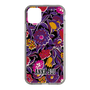スリムプロテクションケース［ ANNA SUI - ガーデンフワラー - マゼンタ ］