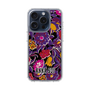スリムプロテクションケース［ ANNA SUI - ガーデンフワラー - マゼンタ ］