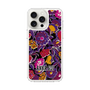 スリムプロテクションケース［ ANNA SUI - ガーデンフワラー - マゼンタ ］
