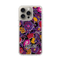 スリムプロテクションケース［ ANNA SUI - ガーデンフワラー - マゼンタ ］