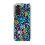 スリムプロテクションケース［ ANNA SUI - ガーデンフワラー - シアン ］