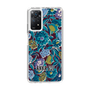 スリムプロテクションケース［ ANNA SUI - ガーデンフワラー - シアン ］
