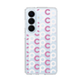 スリムプロテクションケース［ オリジナル - CASEPLAYイニシャル総柄 - ピンク ］
