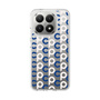 スリムプロテクションケース［ オリジナル - CASEPLAYイニシャル総柄 - ネイビー ］