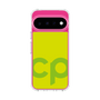 スリムプロテクションケース［ オリジナル - CASEPLAYイニシャル - グリーン ］
