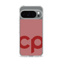 スリムプロテクションケース［ オリジナル - CASEPLAYイニシャル - レッド ］