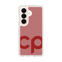 スリムプロテクションケース［ オリジナル - CASEPLAYイニシャル - レッド ］