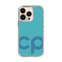 スリムプロテクションケース［ オリジナル - CASEPLAYイニシャル - ライトブルー ］