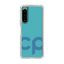 スリムプロテクションケース［ オリジナル - CASEPLAYイニシャル - ライトブルー ］