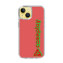 スリムプロテクションケース［ オリジナル - CASEPLAYロゴタイプ - レッド ］