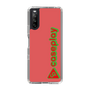 スリムプロテクションケース［ オリジナル - CASEPLAYロゴタイプ - レッド ］