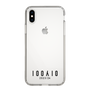 スリムプロテクションケース［ 100人10 - Logo horizontal - Clear ］
