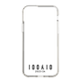 スリムプロテクションケース［ 100人10 - Logo horizontal - Clear ］