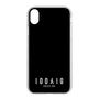 スリムプロテクションケース［ 100人10 - Logo horizontal - Black ］
