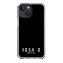 スリムプロテクションケース［ 100人10 - Logo horizontal - Black ］