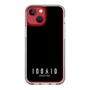 スリムプロテクションケース［ 100人10 - Logo horizontal - Black ］