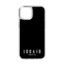 スリムプロテクションケース［ 100人10 - Logo horizontal - Black ］