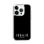 スリムプロテクションケース［ 100人10 - Logo horizontal - Black ］