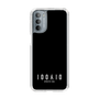 スリムプロテクションケース［ 100人10 - Logo horizontal - Black ］