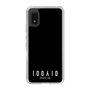 スリムプロテクションケース［ 100人10 - Logo horizontal - Black ］