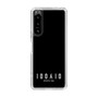 スリムプロテクションケース［ 100人10 - Logo horizontal - Black ］