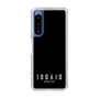スリムプロテクションケース［ 100人10 - Logo horizontal - Black ］
